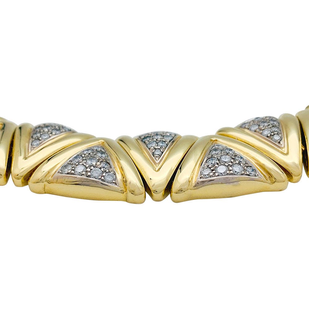 Necklace Damiani two-tone and diamonds. - Image 5