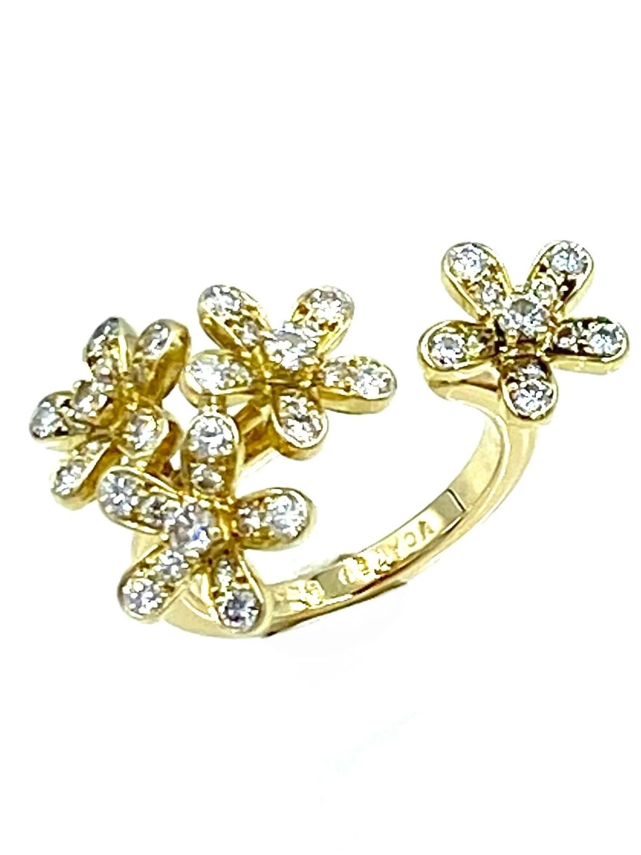 Van Cleef & Arpels. Ring Socrate gold and diamonds - Image 3