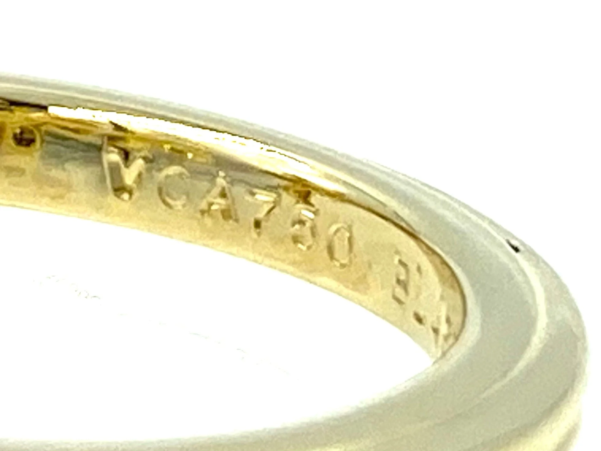 Van Cleef & Arpels. Ring Socrate gold and diamonds - Image 6