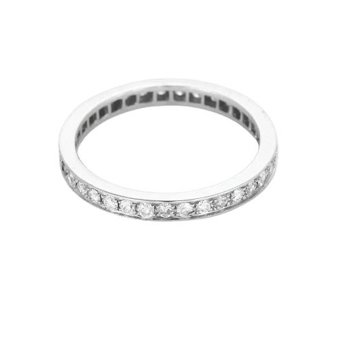 MAUBOUSSIN - Wedding band white gold diamonds