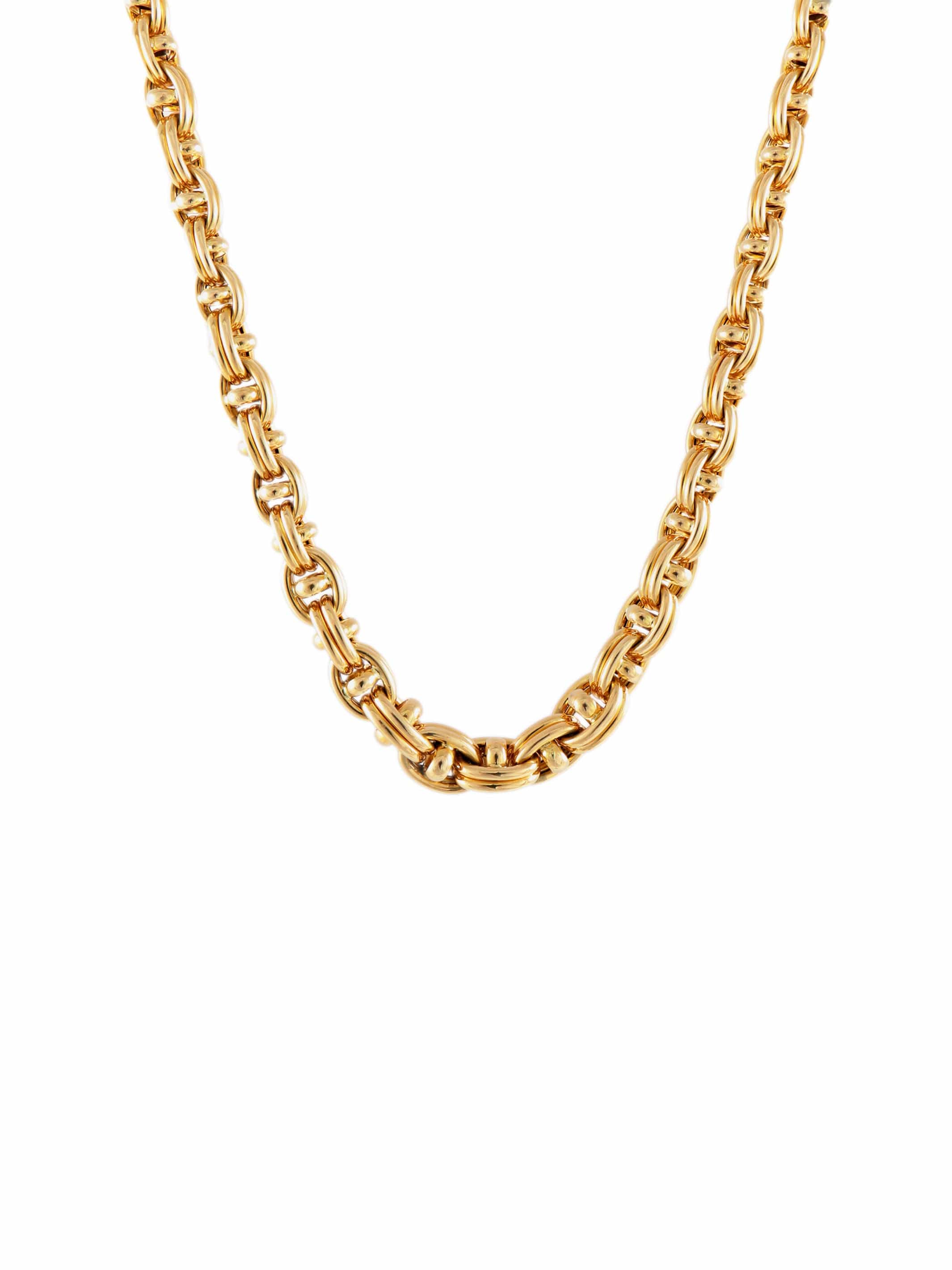Double ring necklace