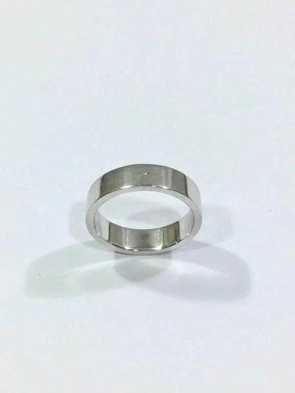 Wedding Ring In White Gold - Image 6