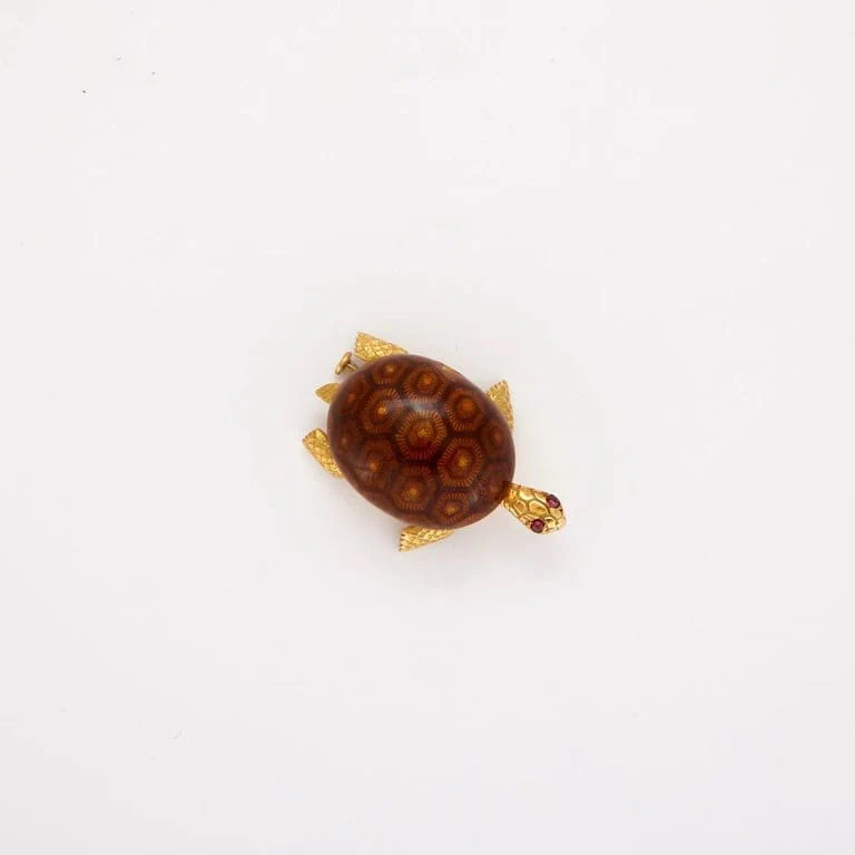 BOUCHERON - Turtle Brooch - Image 3