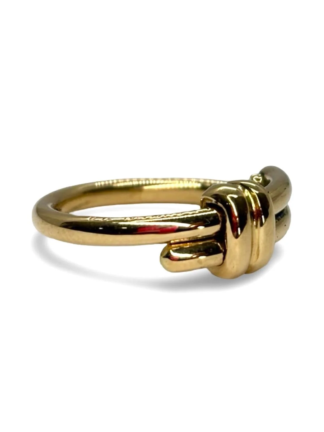 Ring branded Chaumet yellow gold  - Image 4