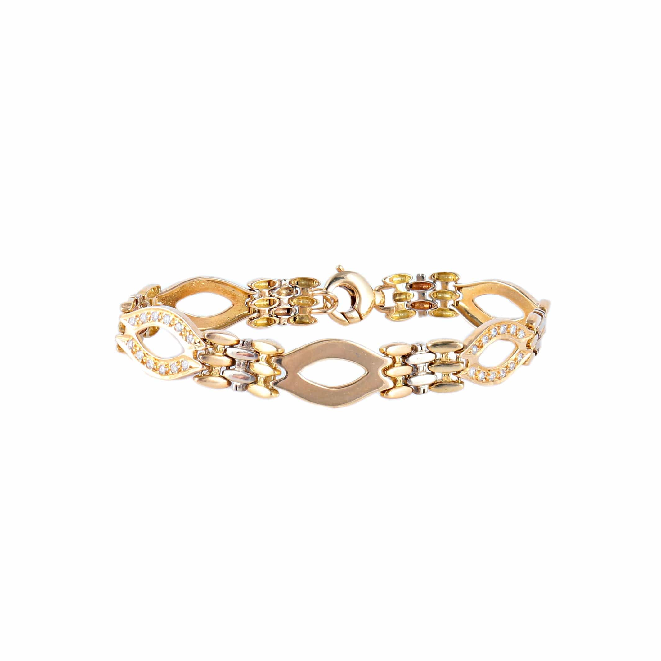 Bracelet Yellow gold Diamonds