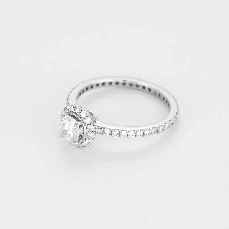 Solitaire Yellow gold or white gold  - Image 3