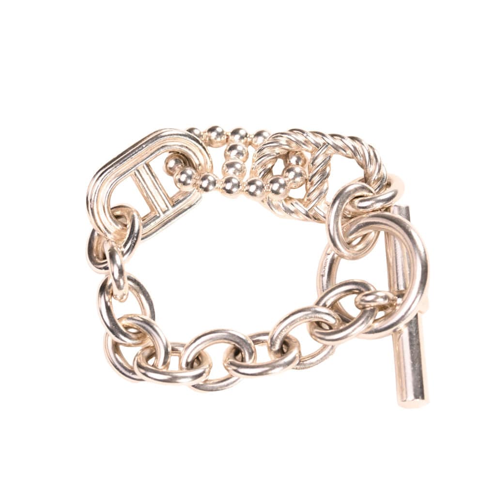 HERMES-Parade Bracelet in silver 