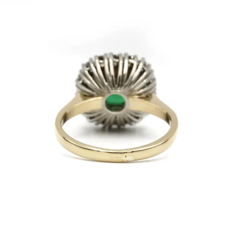Gold, Diamond & Emerald Ring - Image 3