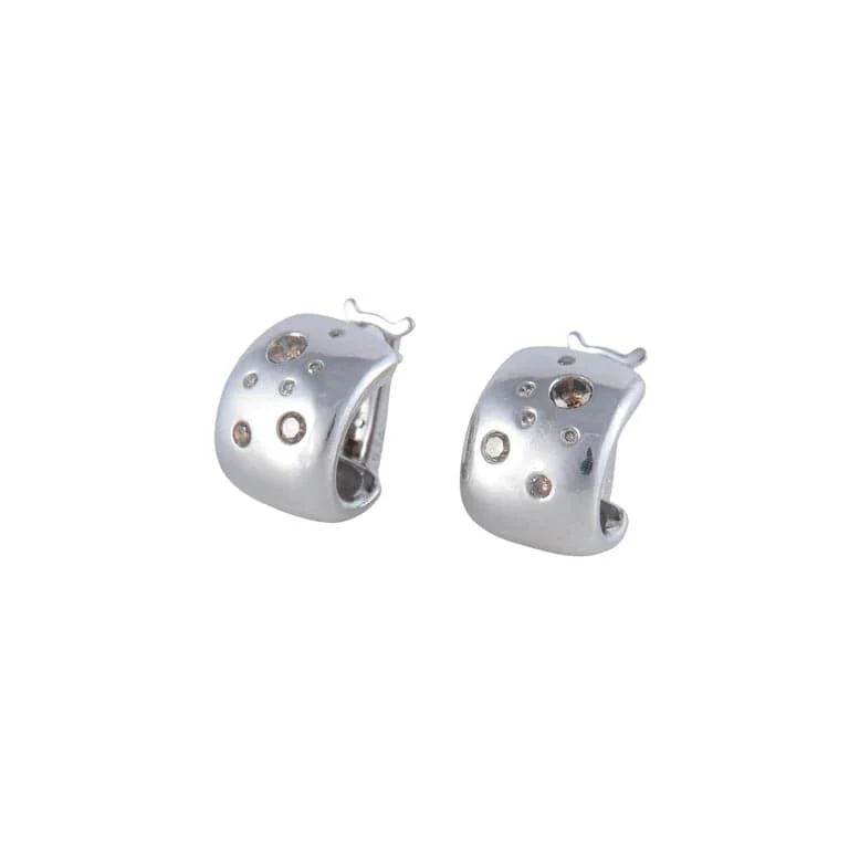 Poiray Brown Diamond Earrings