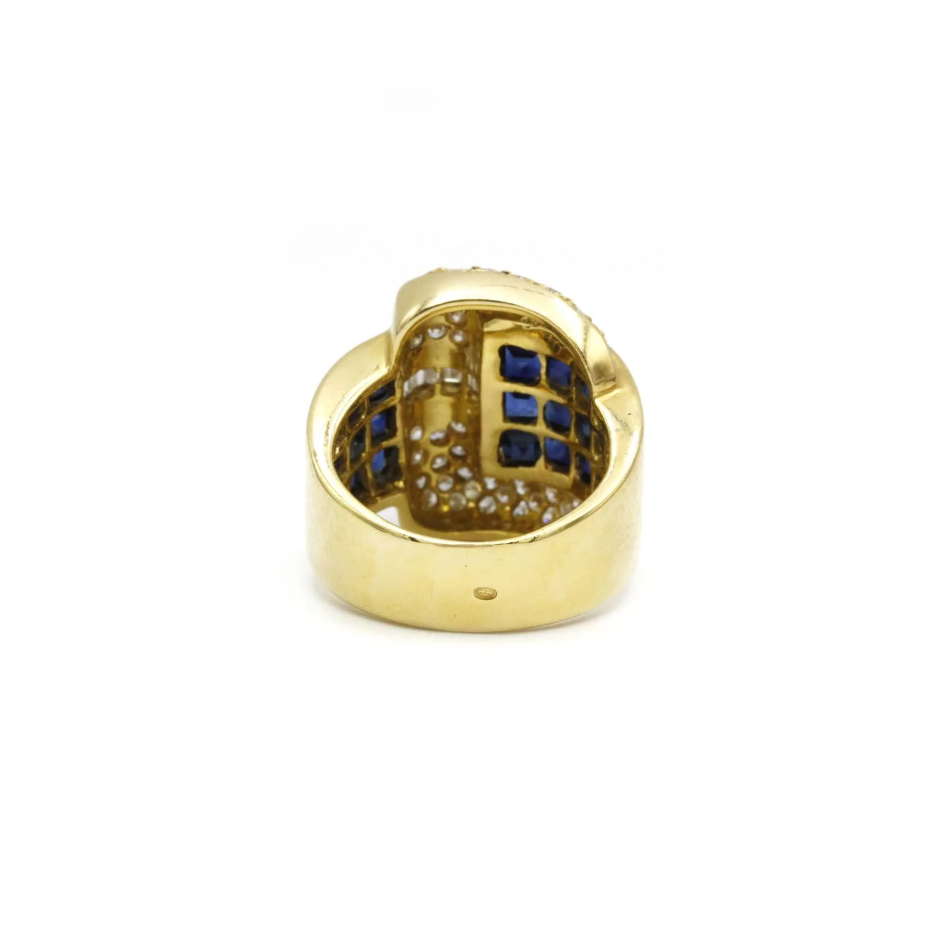 Ring - Gold, Sapphires & Diamonds - Image 3