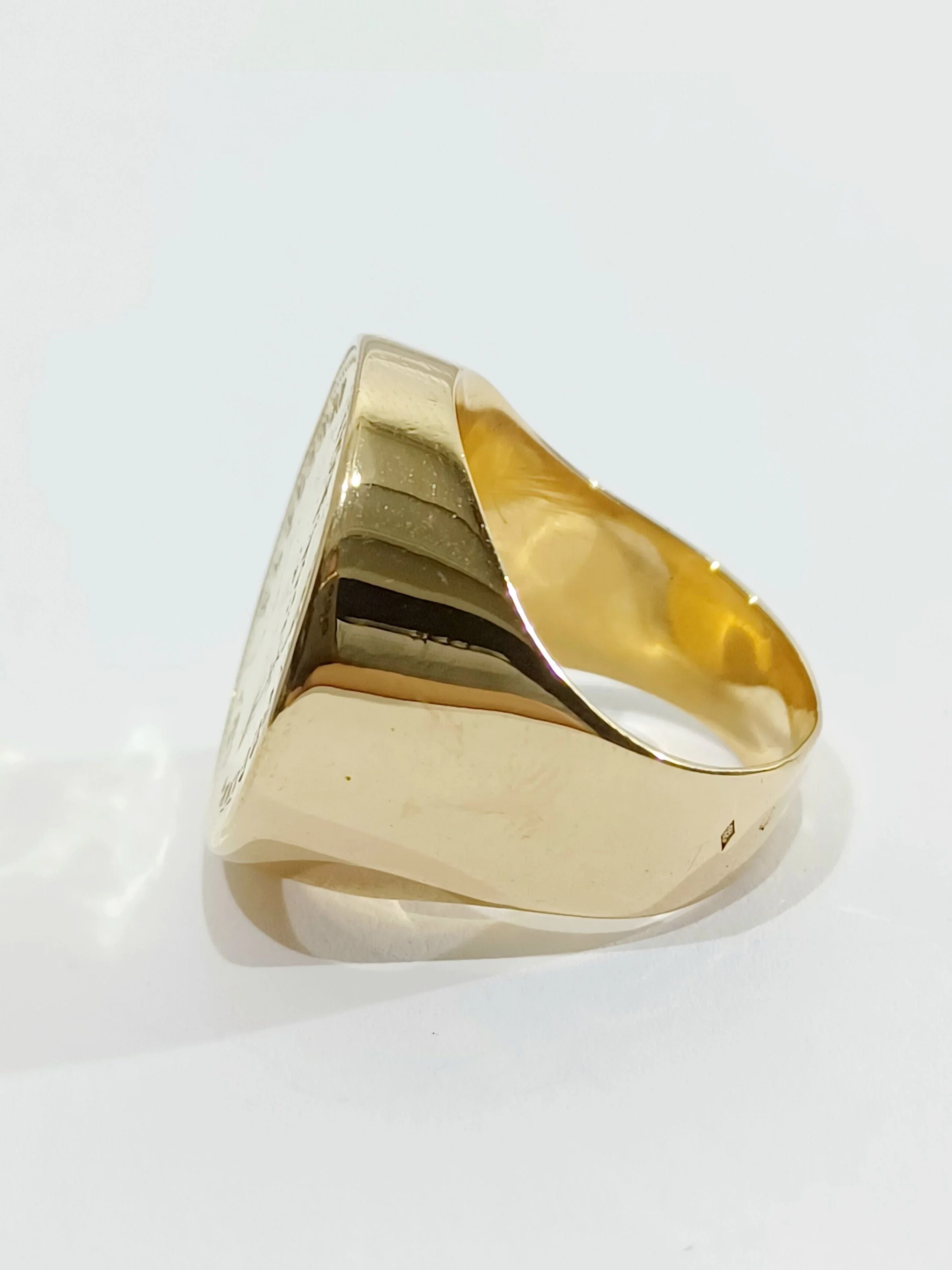 Napoleon III Yellow Gold Ring - Image 11