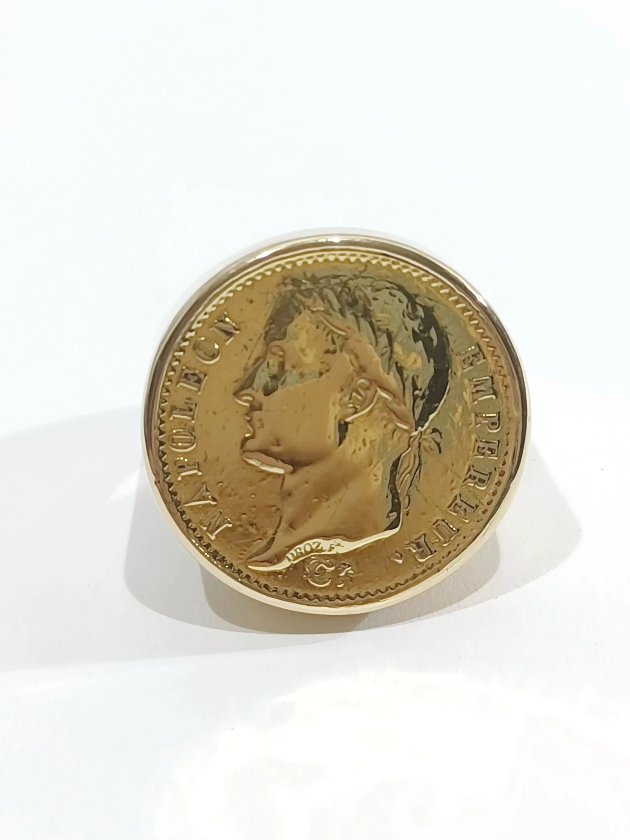 Napoleon III Yellow Gold Ring - Image 15