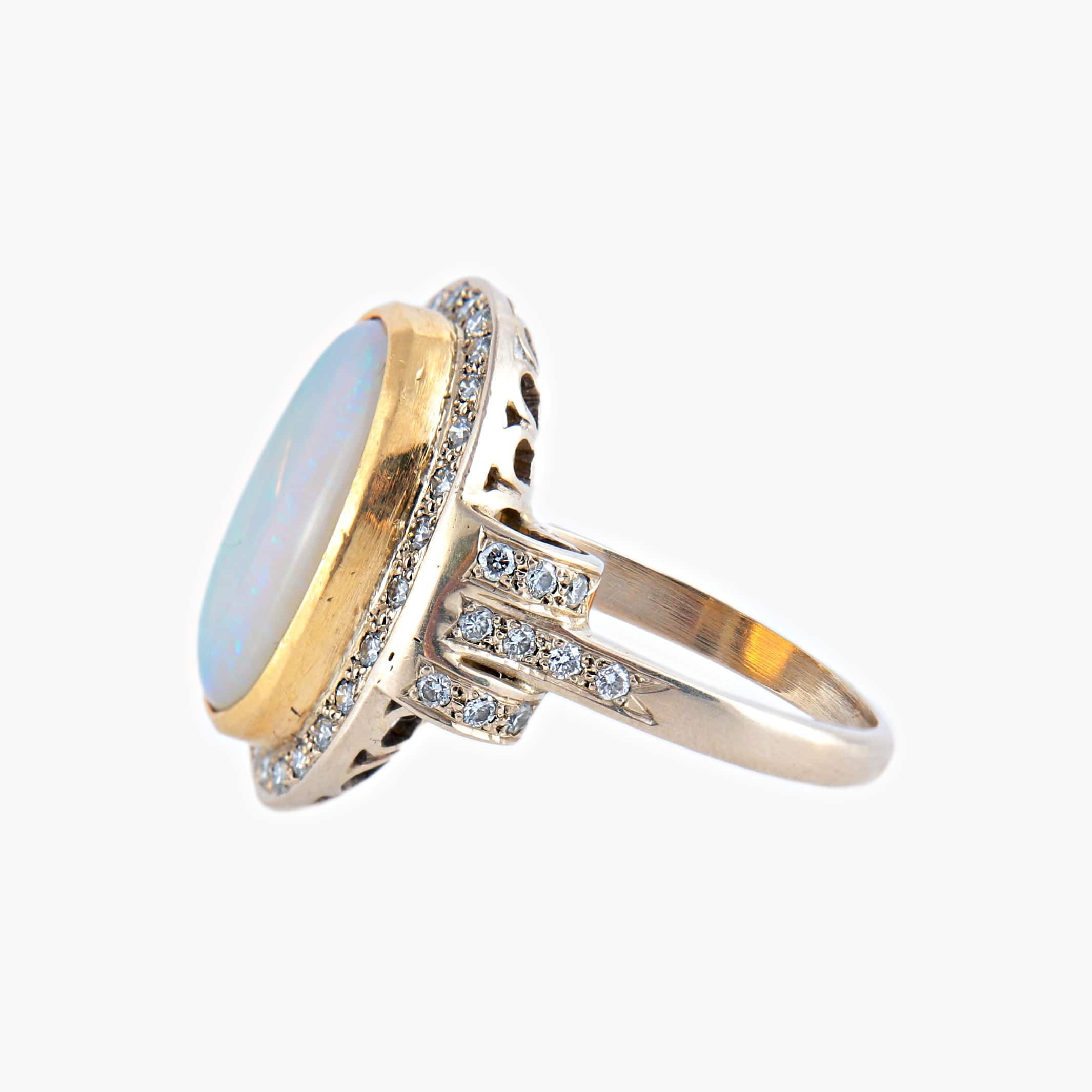 ART DECO OPAL ring - Image 4