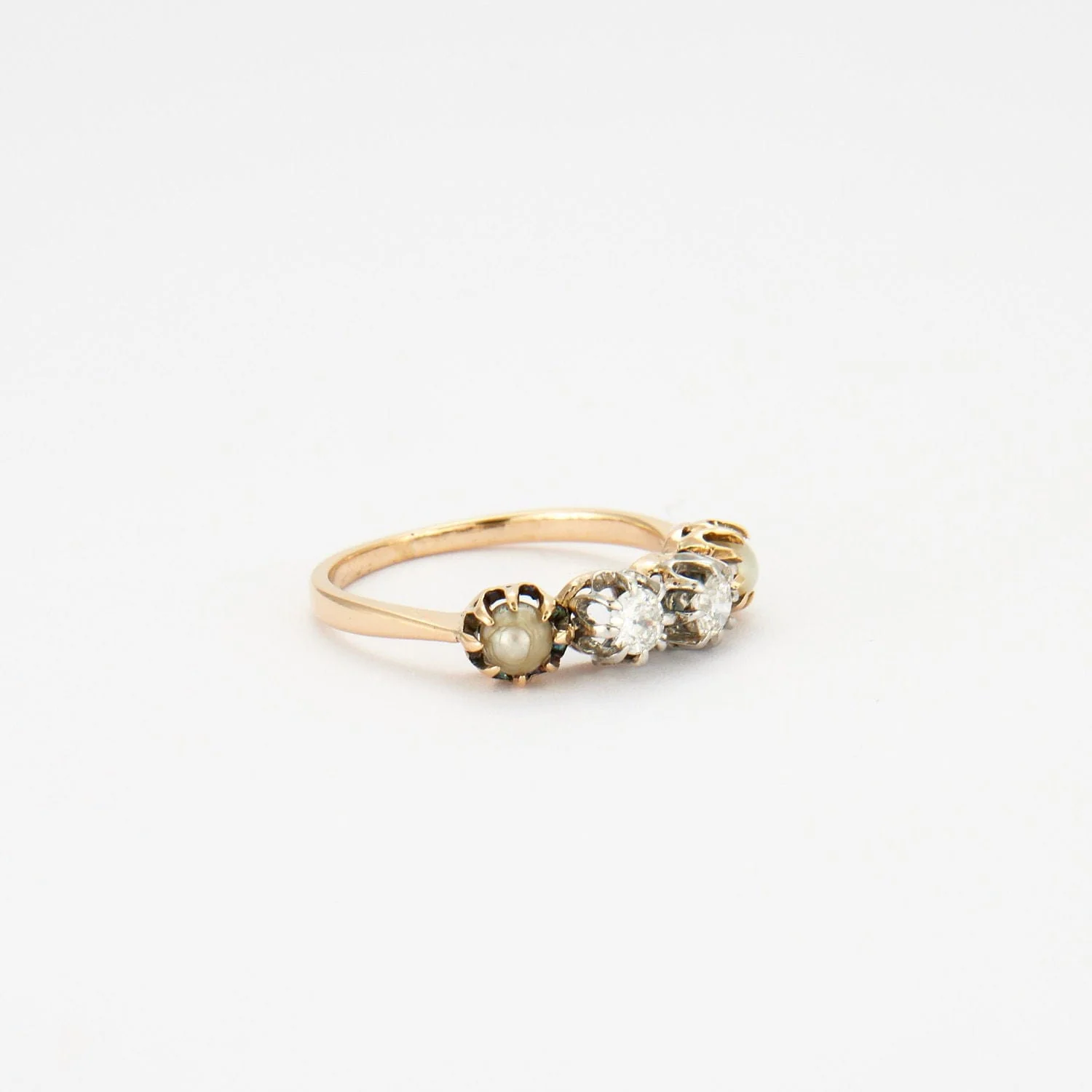 Diamond and pearl ring - Image 4