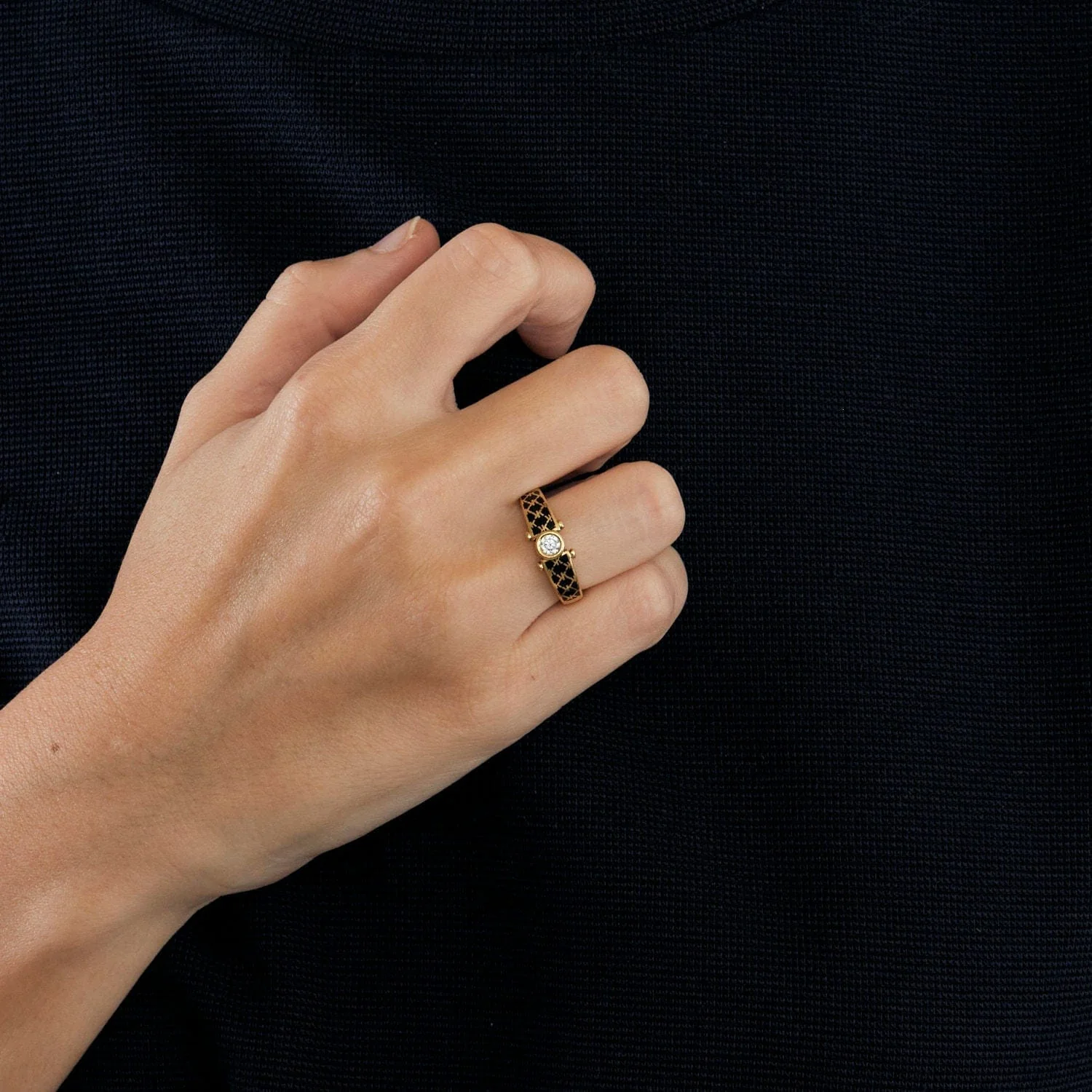 KORLOFF Solitaire Ring - Image 3
