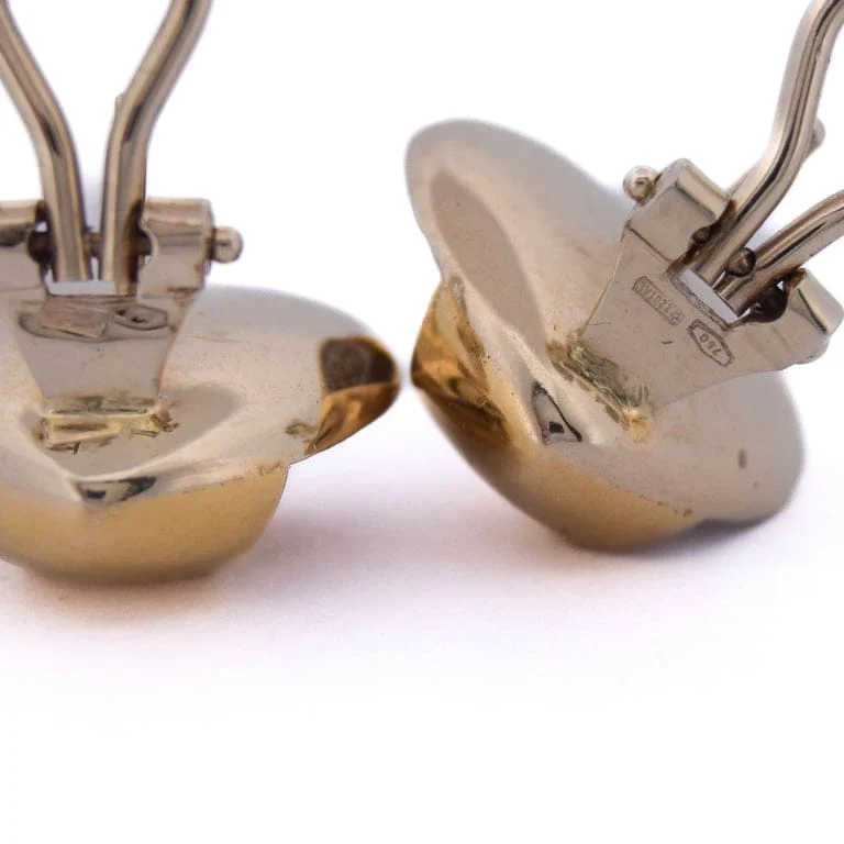 Gold and diamond earrings '60 - Image 8