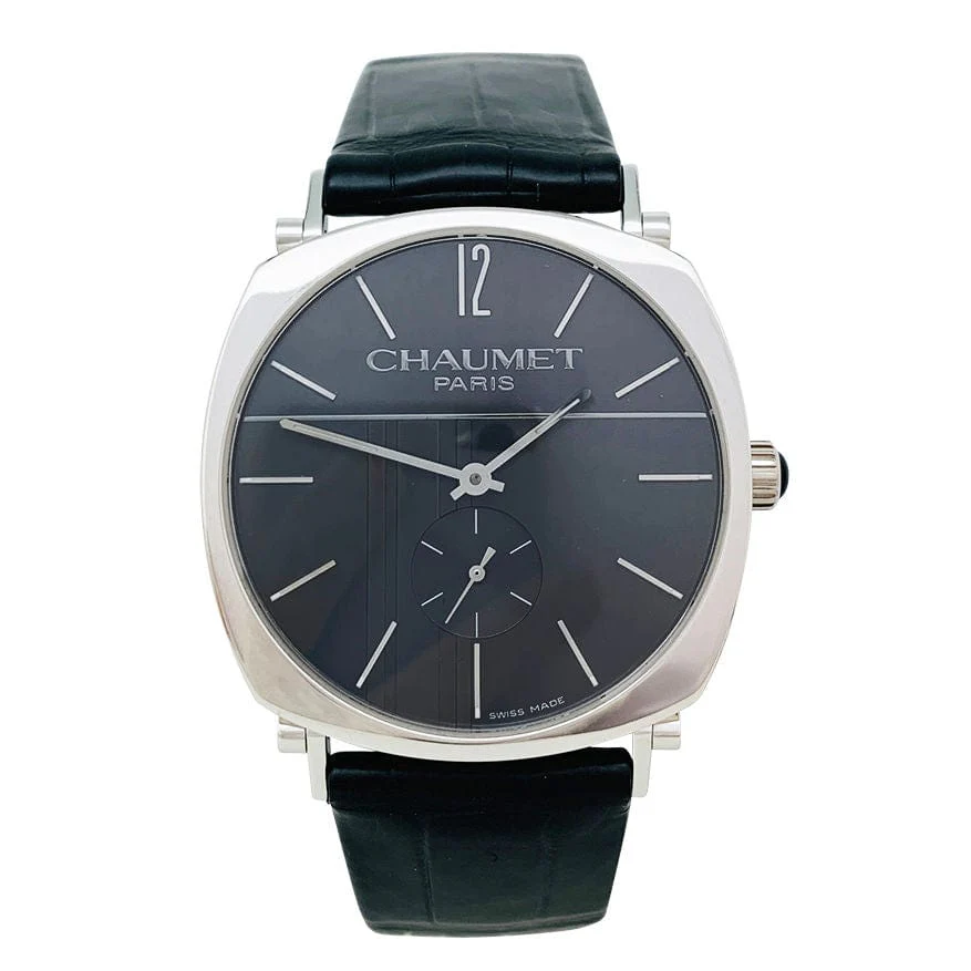 Watch Chaumet, “Dandy”, white gold.