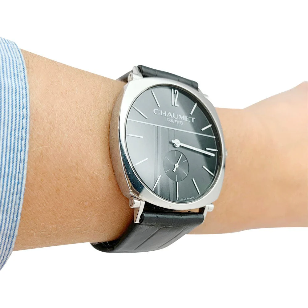 Watch Chaumet, “Dandy”, white gold. - Image 8