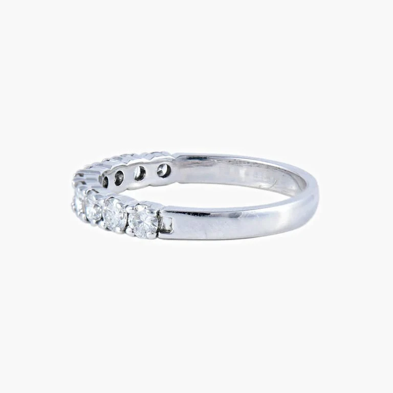 Diamonds half wedding ring - Image 6