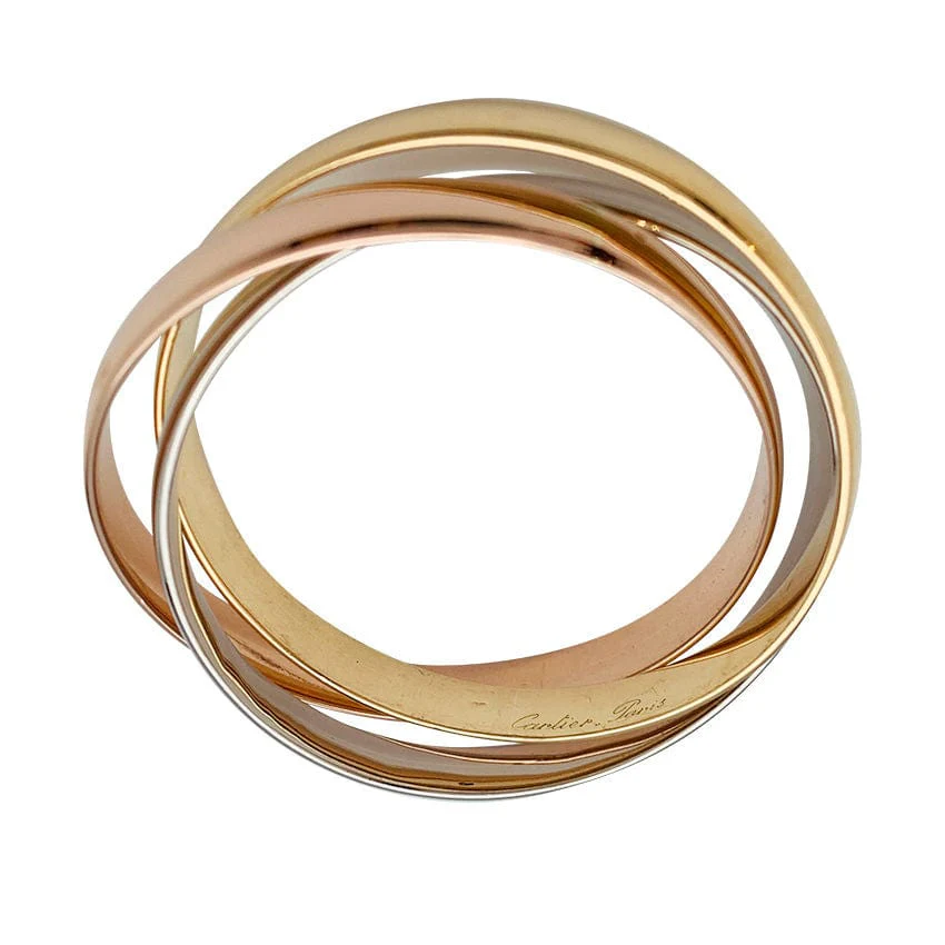 Bracelet Cartier, "Trinity", 3 tones of gold. - Image 3