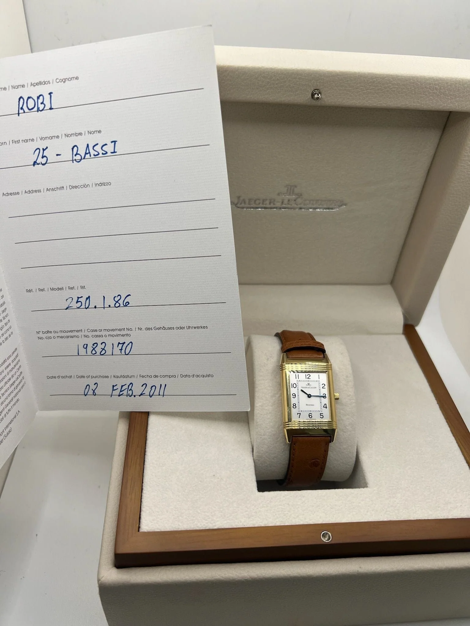 Jaeger-LeCoultre Reverso Classique Full Set 2011 - Image 16