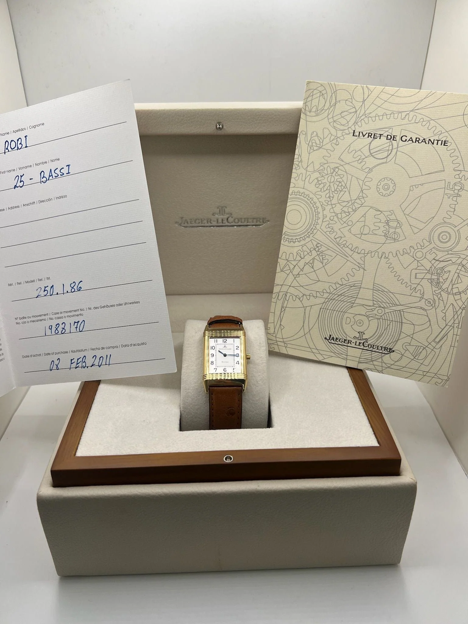 Jaeger-LeCoultre Reverso Classique Full Set 2011 - Image 2
