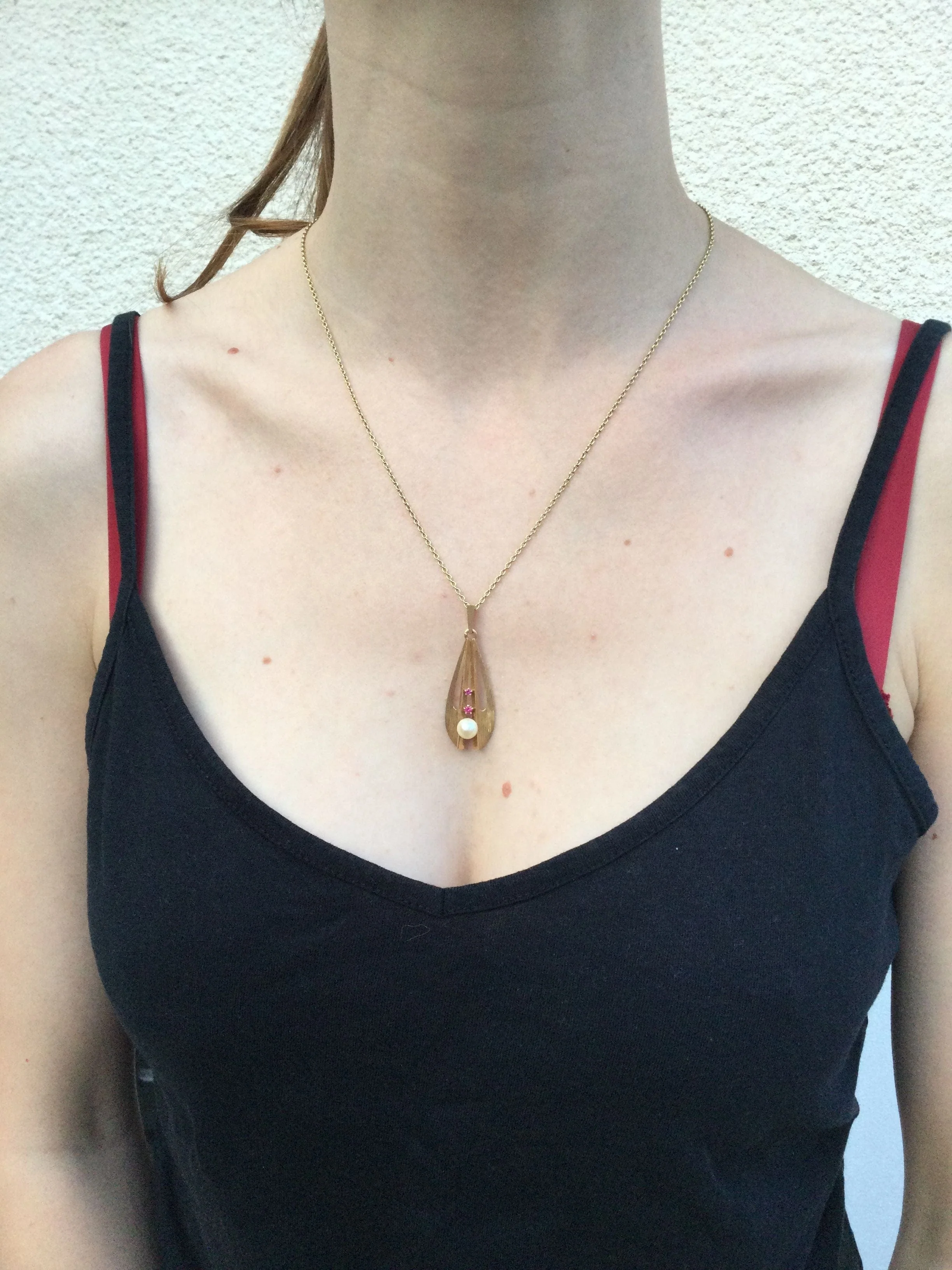 Gold Pendant Art Deco - Image 3