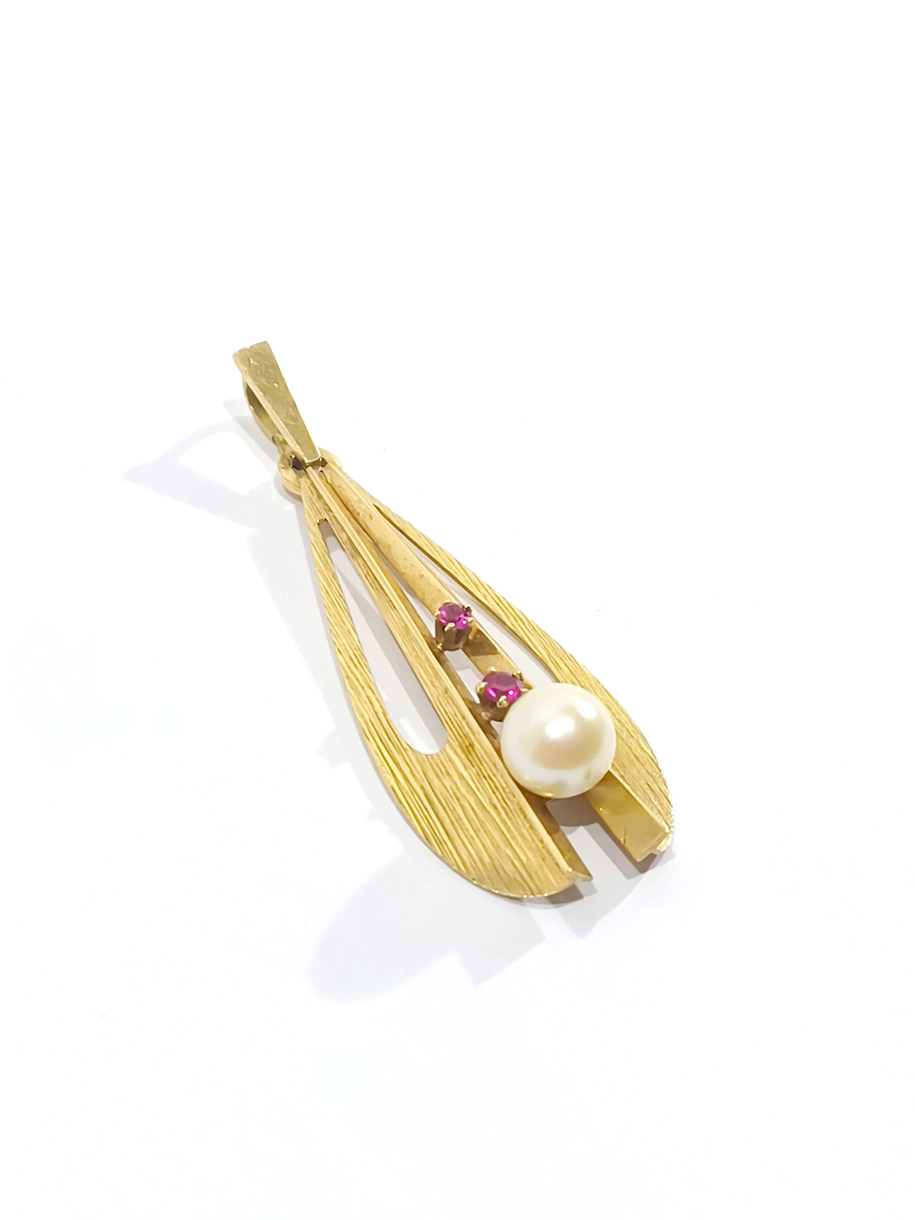 Gold Pendant Art Deco - Image 8