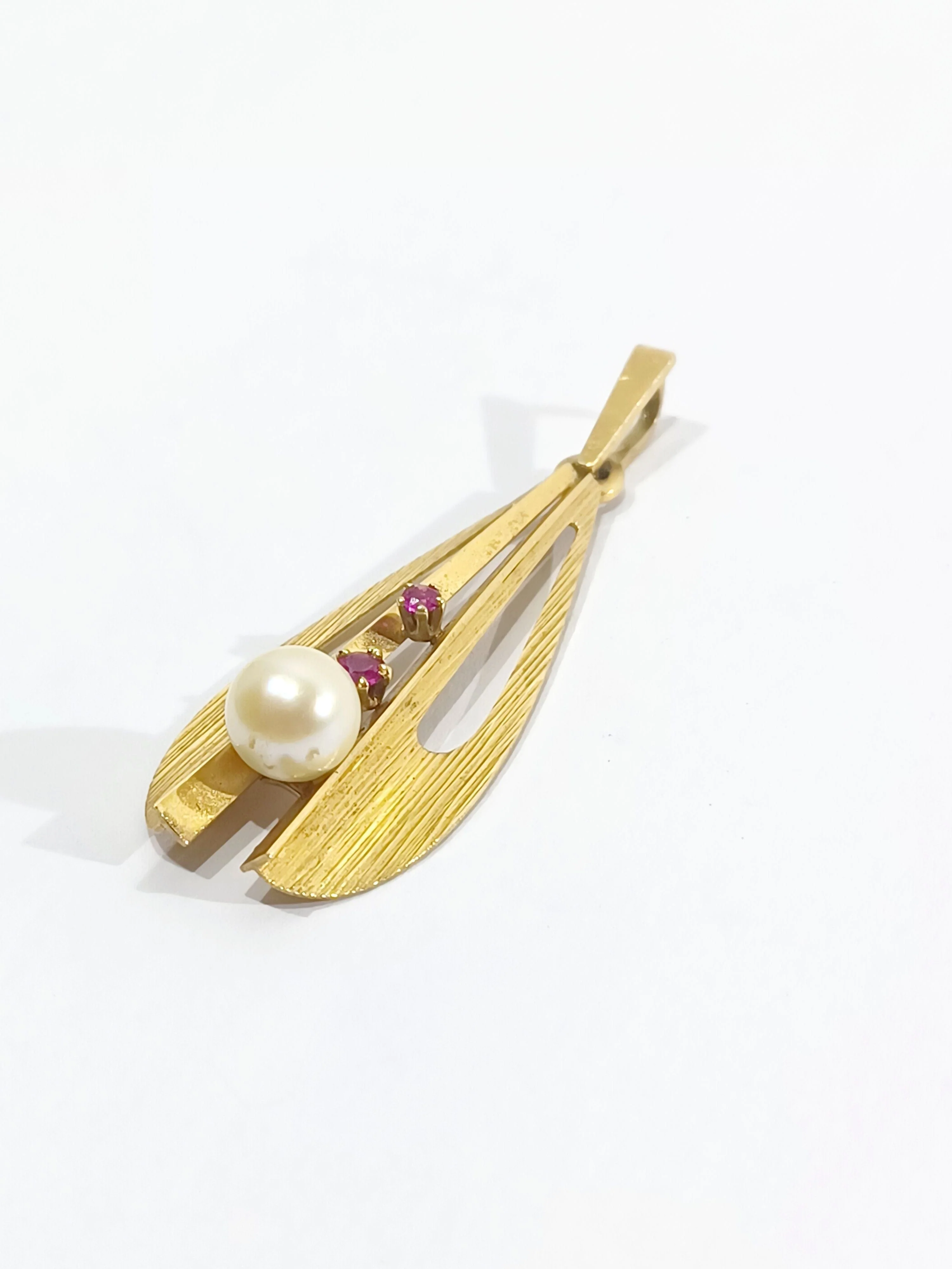 Gold Pendant Art Deco - Image 9