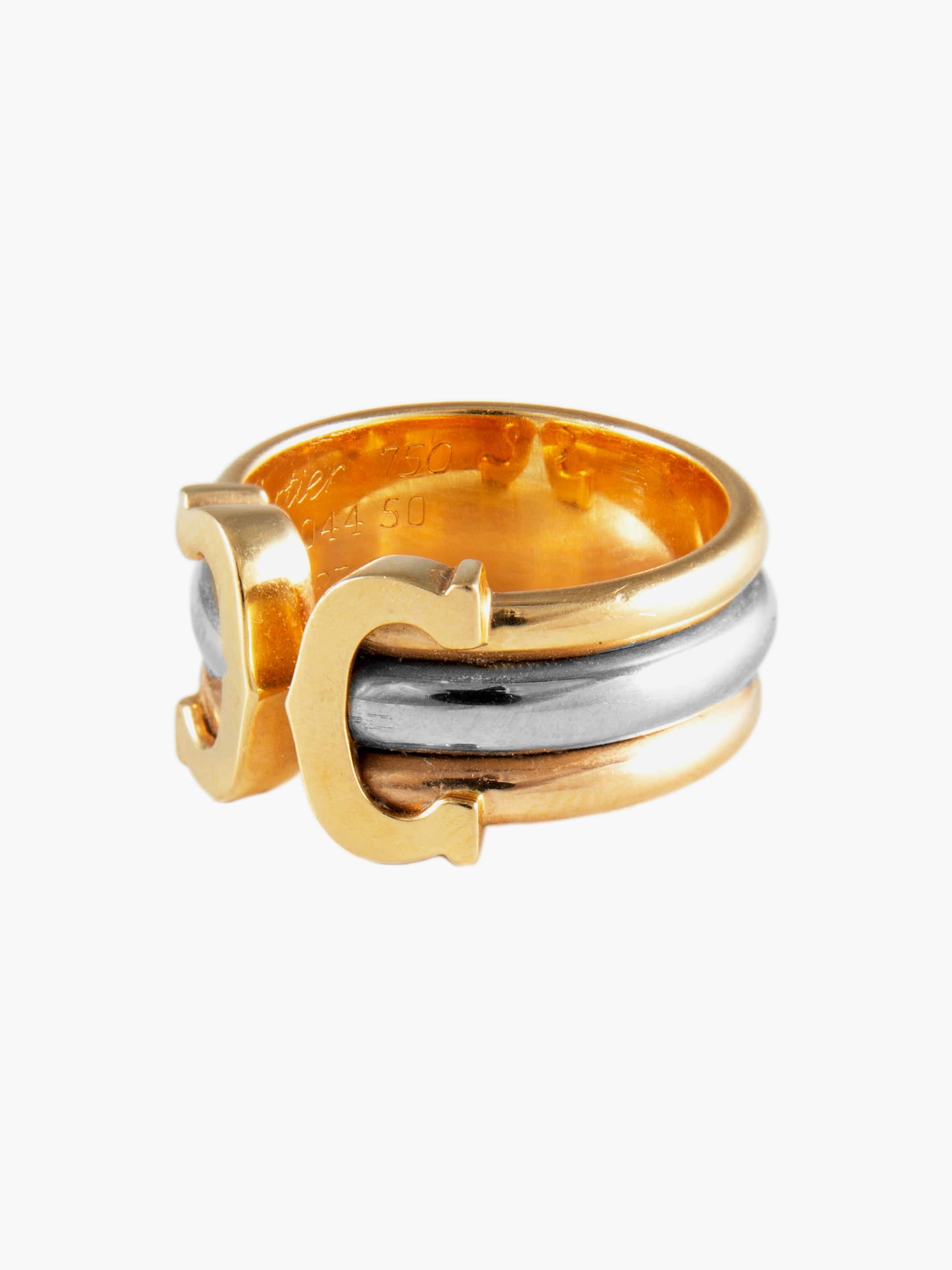 Double C Ring Cartier - Image 3