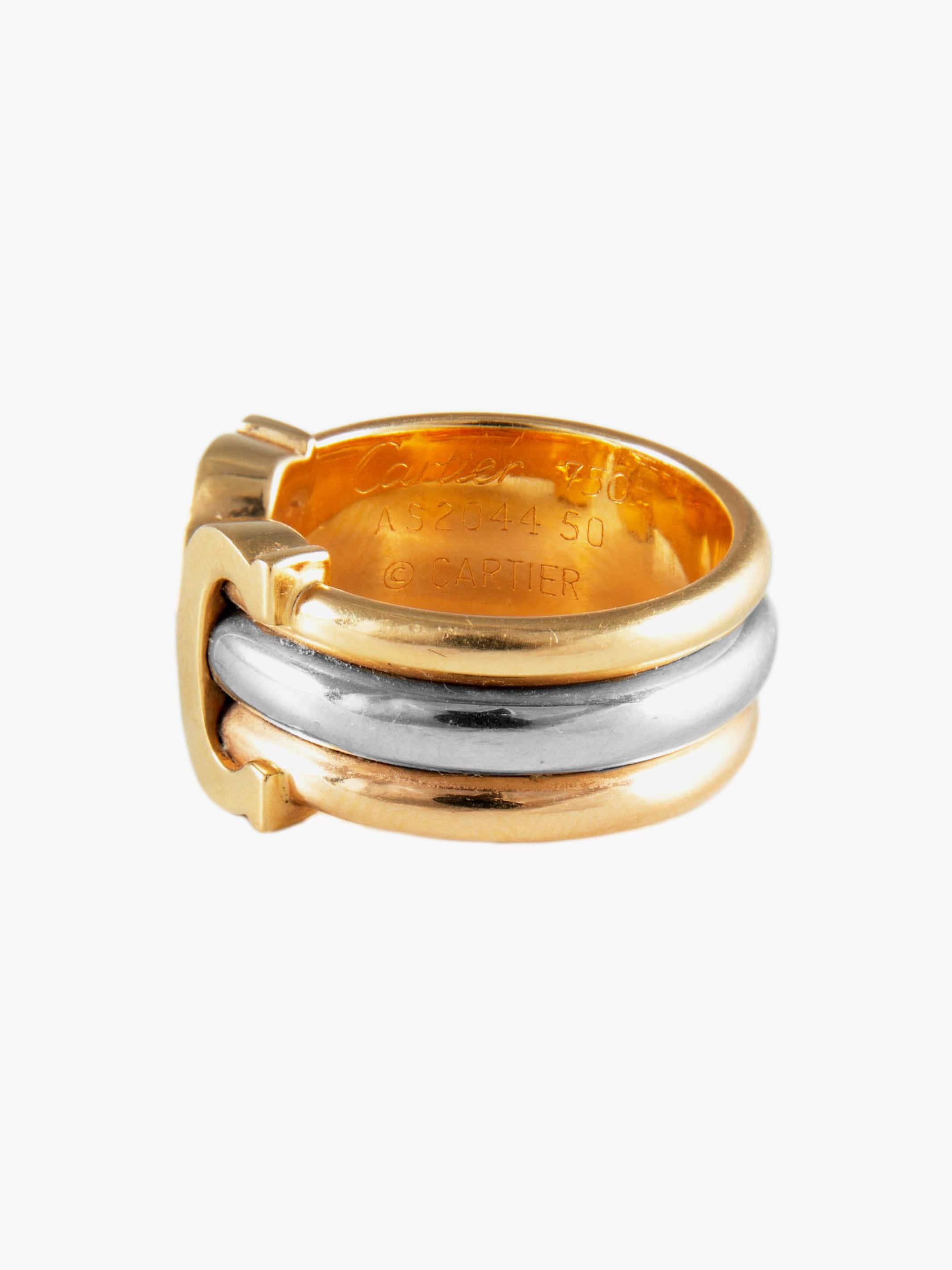 Double C Ring Cartier - Image 4