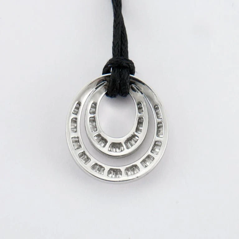 Baguette Diamond Pendant - Image 5