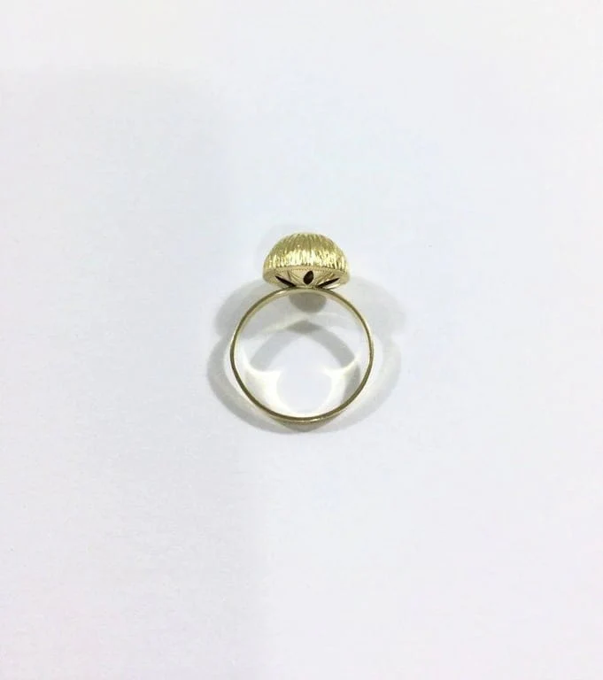 Gold Dome Ring - Image 10