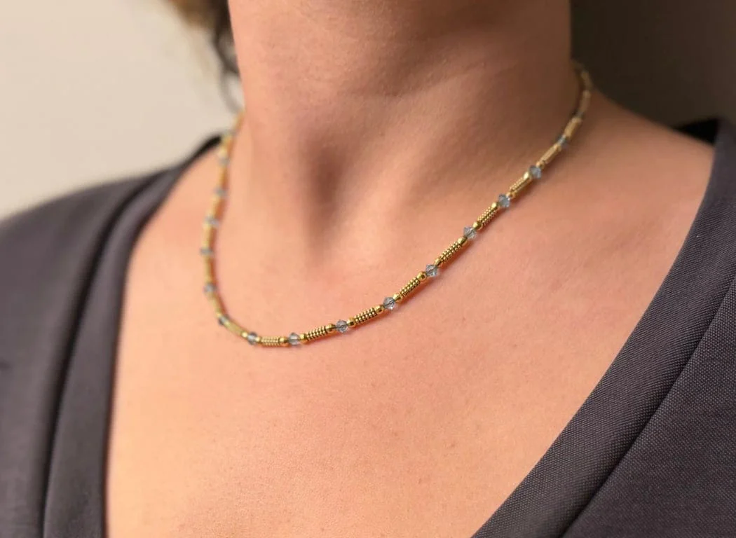 Gold necklace - Image 3