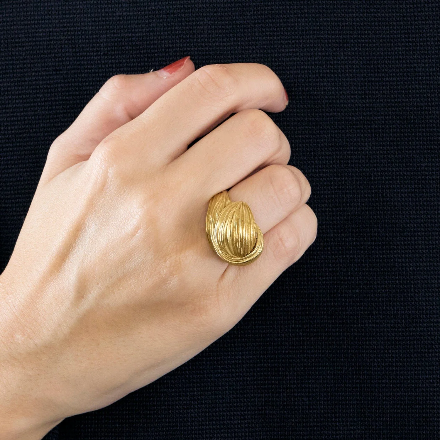Yellow gold ring - Image 2