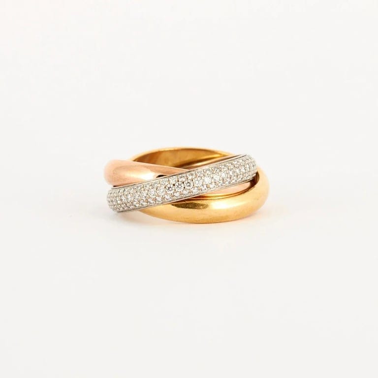 CARTIER RING TRINITY CLASSIC DIAMONDS - Image 3