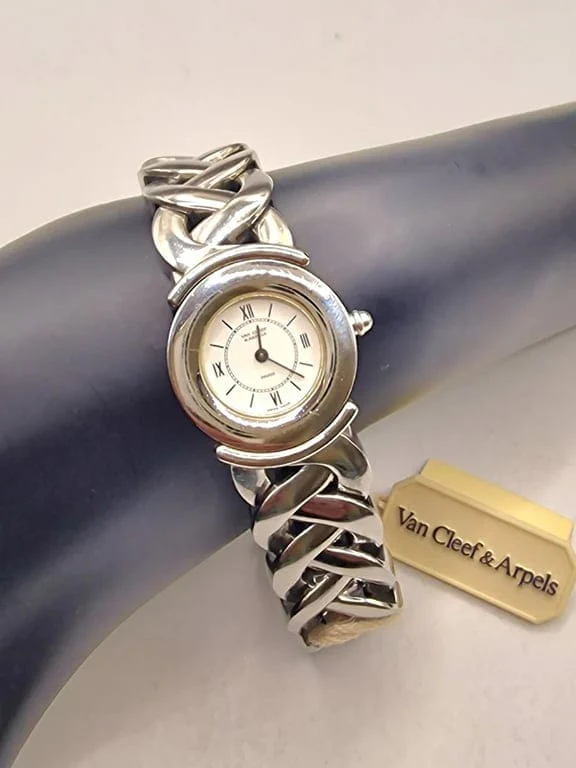 Van Cleef & Arpels - Classic women's watch in steel  - Image 3