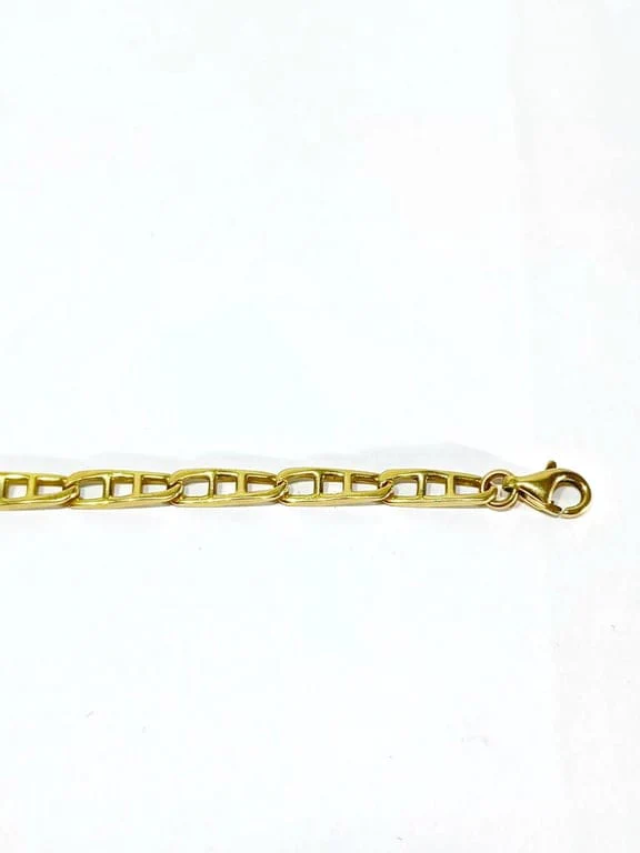 Yellow Gold Mesh Bracelet - Image 7