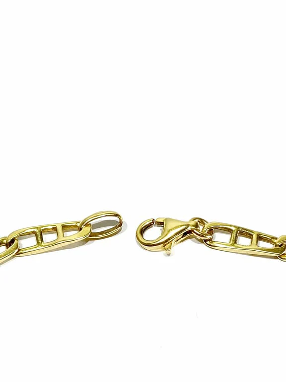 Yellow Gold Mesh Bracelet - Image 8
