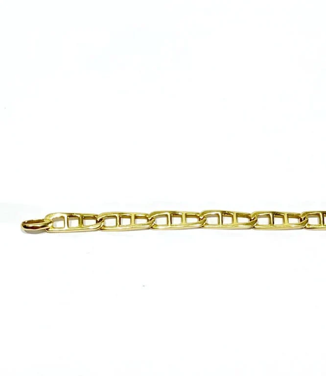 Yellow Gold Mesh Bracelet - Image 9