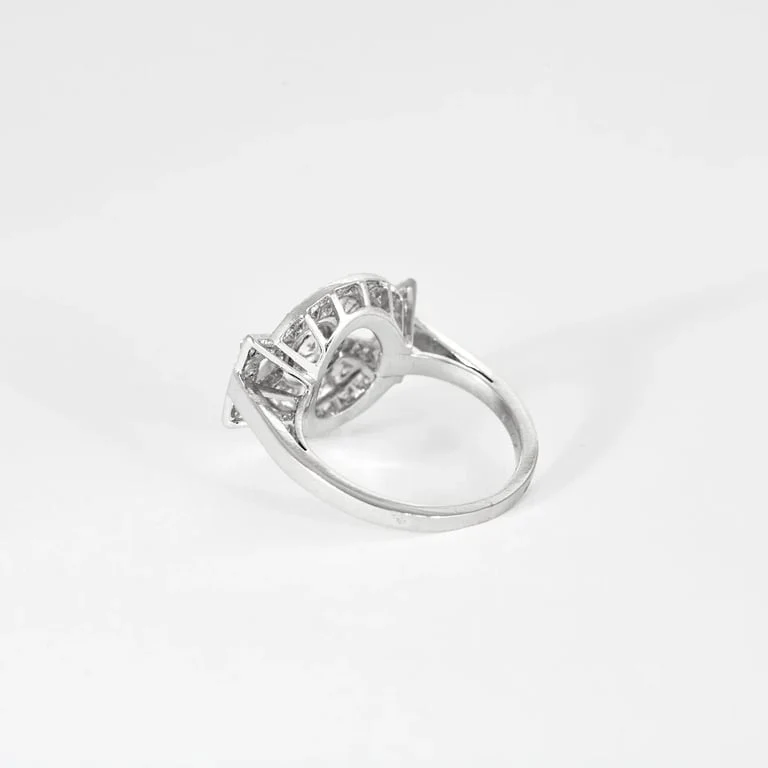 Ring Art Deco platinum around 1925 - Image 5