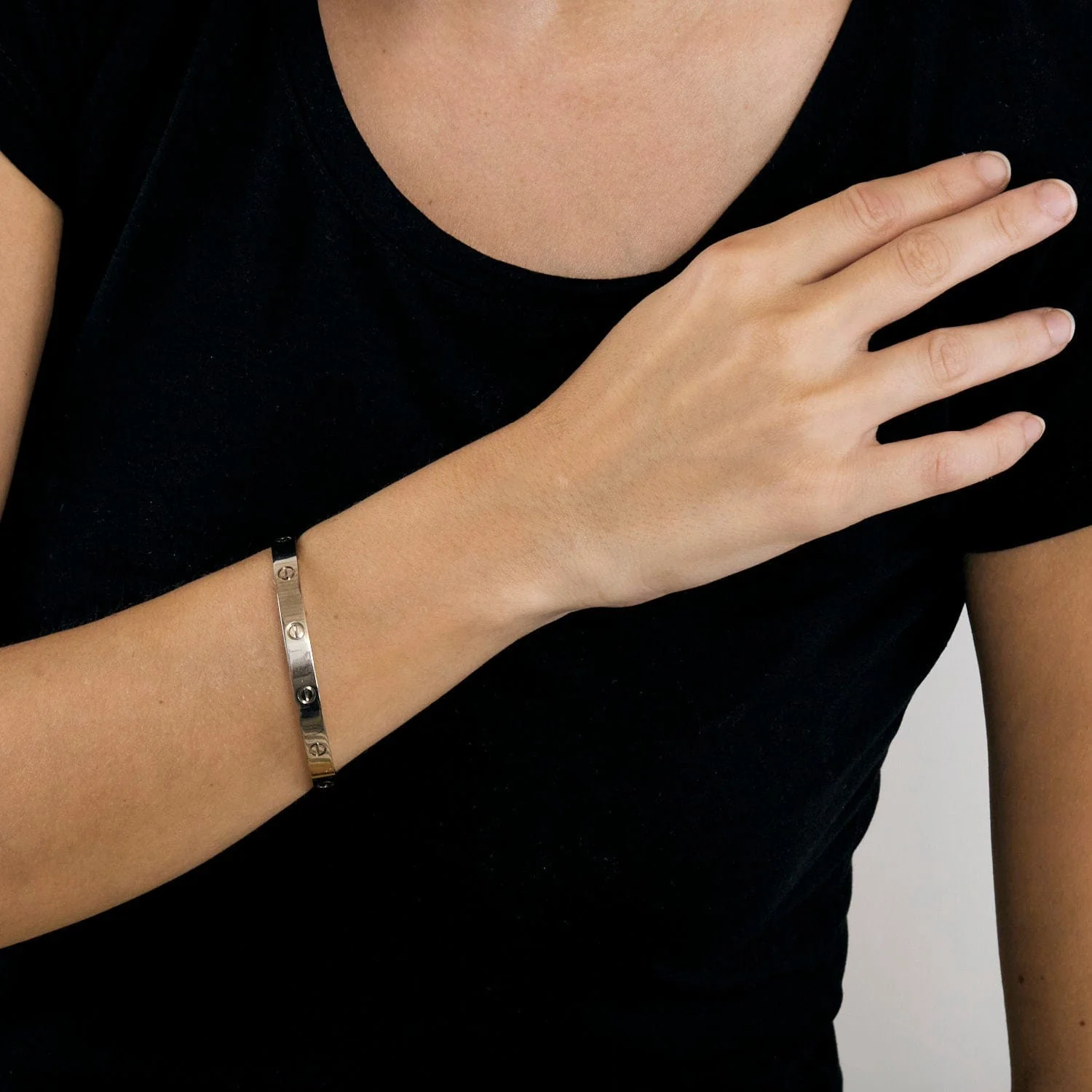 CARTIER - Love white gold - Image 2
