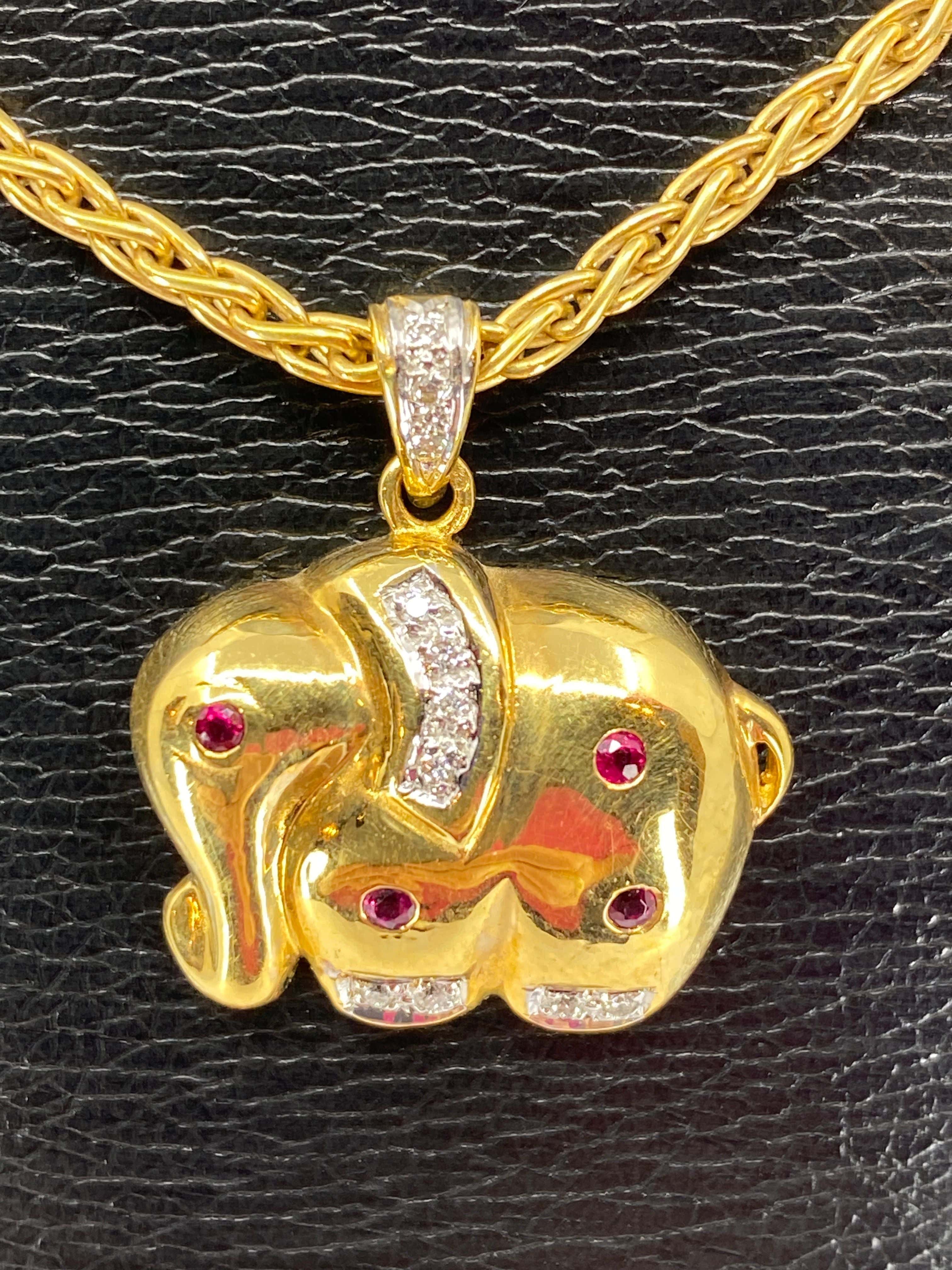 Elephant Necklace