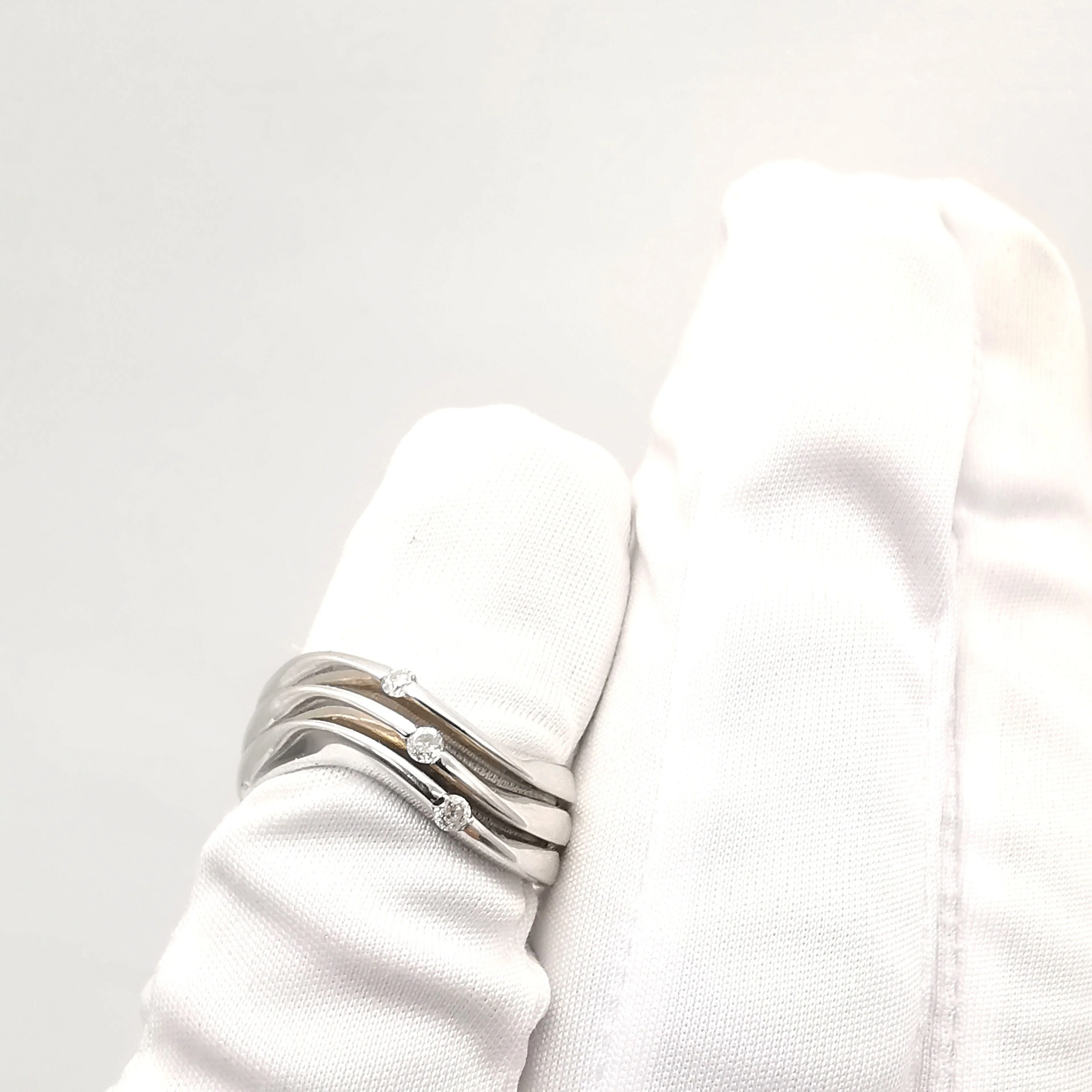 White gold diamond ring - Image 4