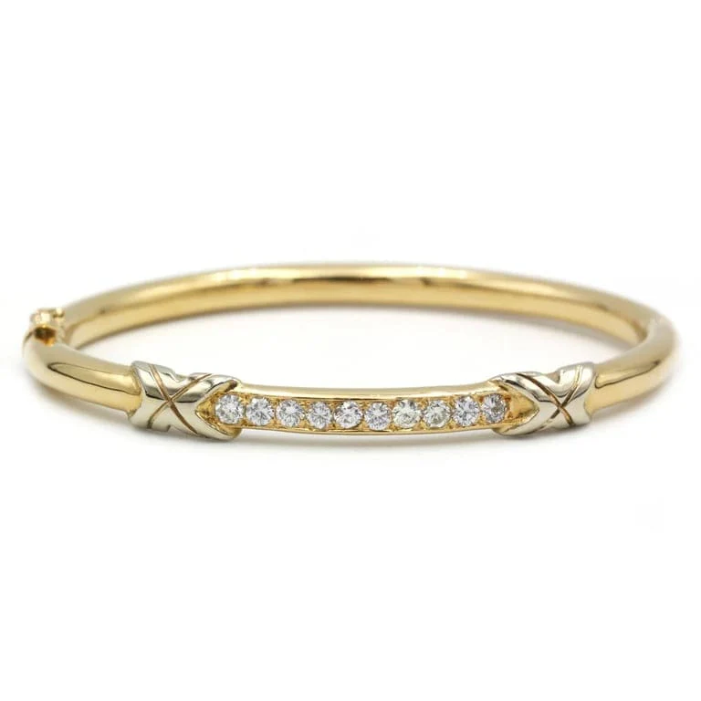 Bracelet - Yellow gold and diamonds