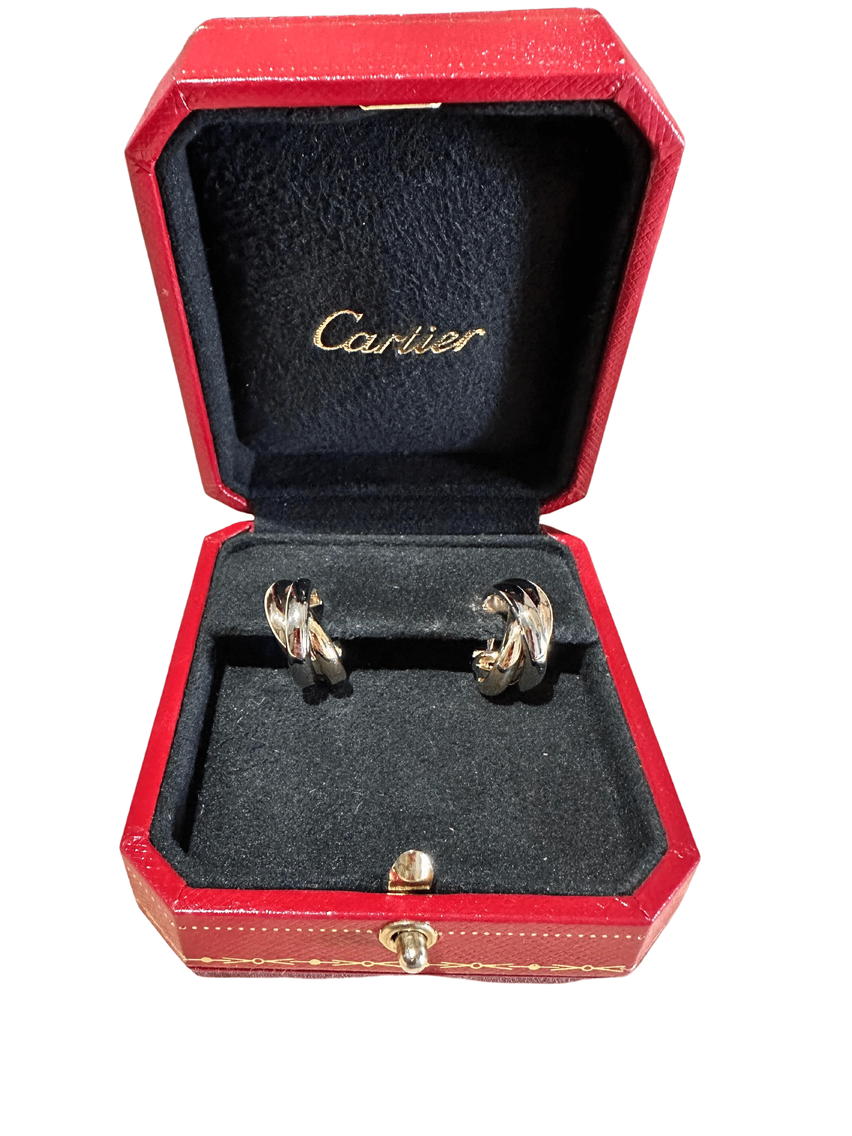 Cartier - Earrings trinity 3 golds - Image 4