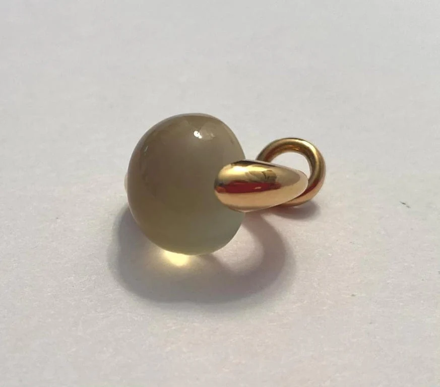 POMELLATO - Pendant Luna rose gold and quartz  - Image 4