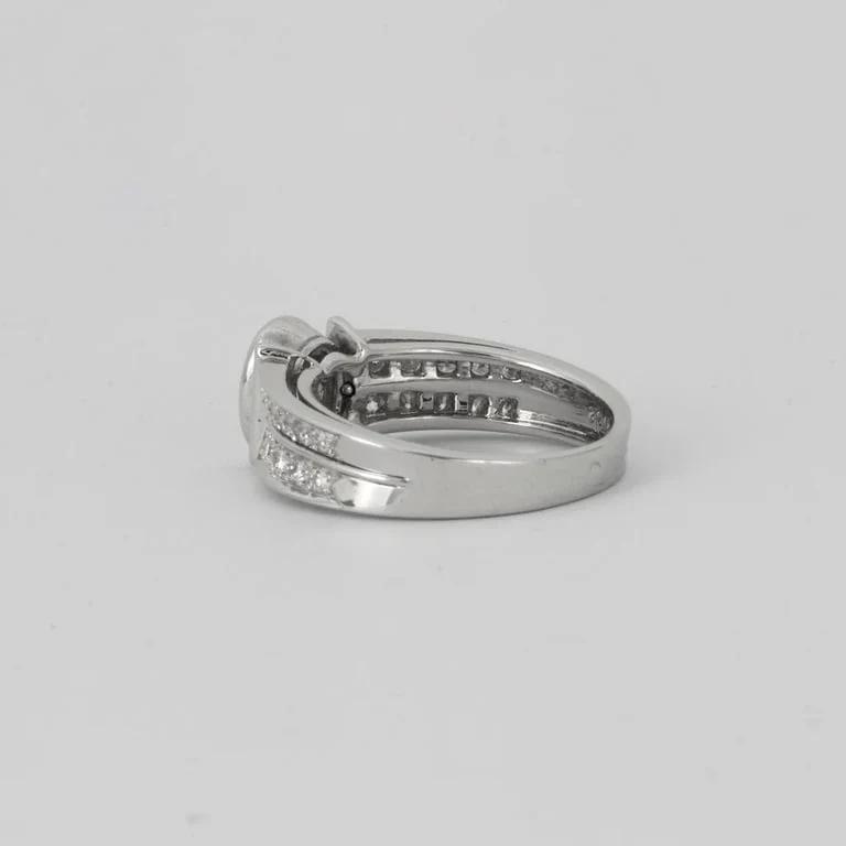 FRED - Oval Diamond Solitaire Ring - Image 6