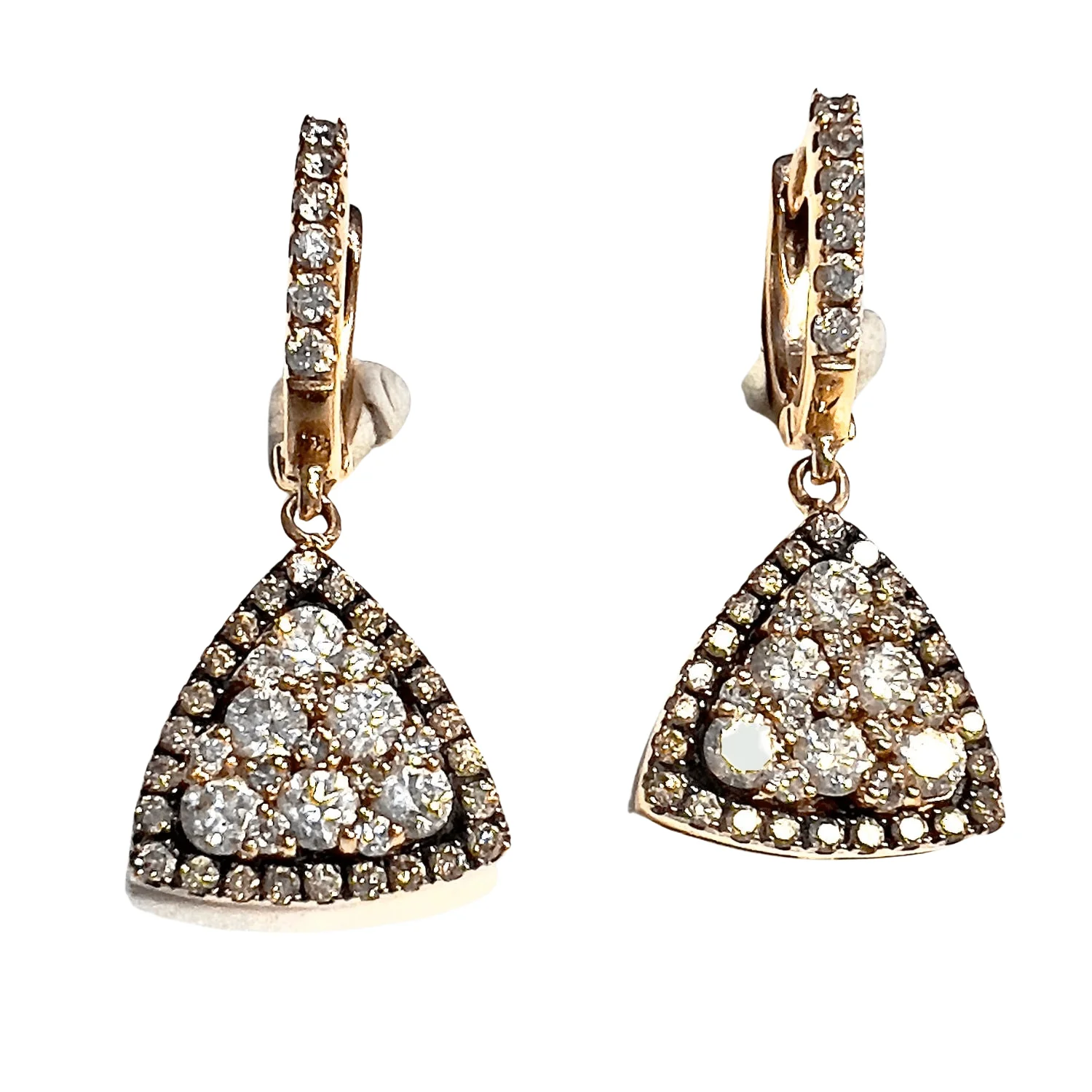 Earrings Art Deco Diamonds