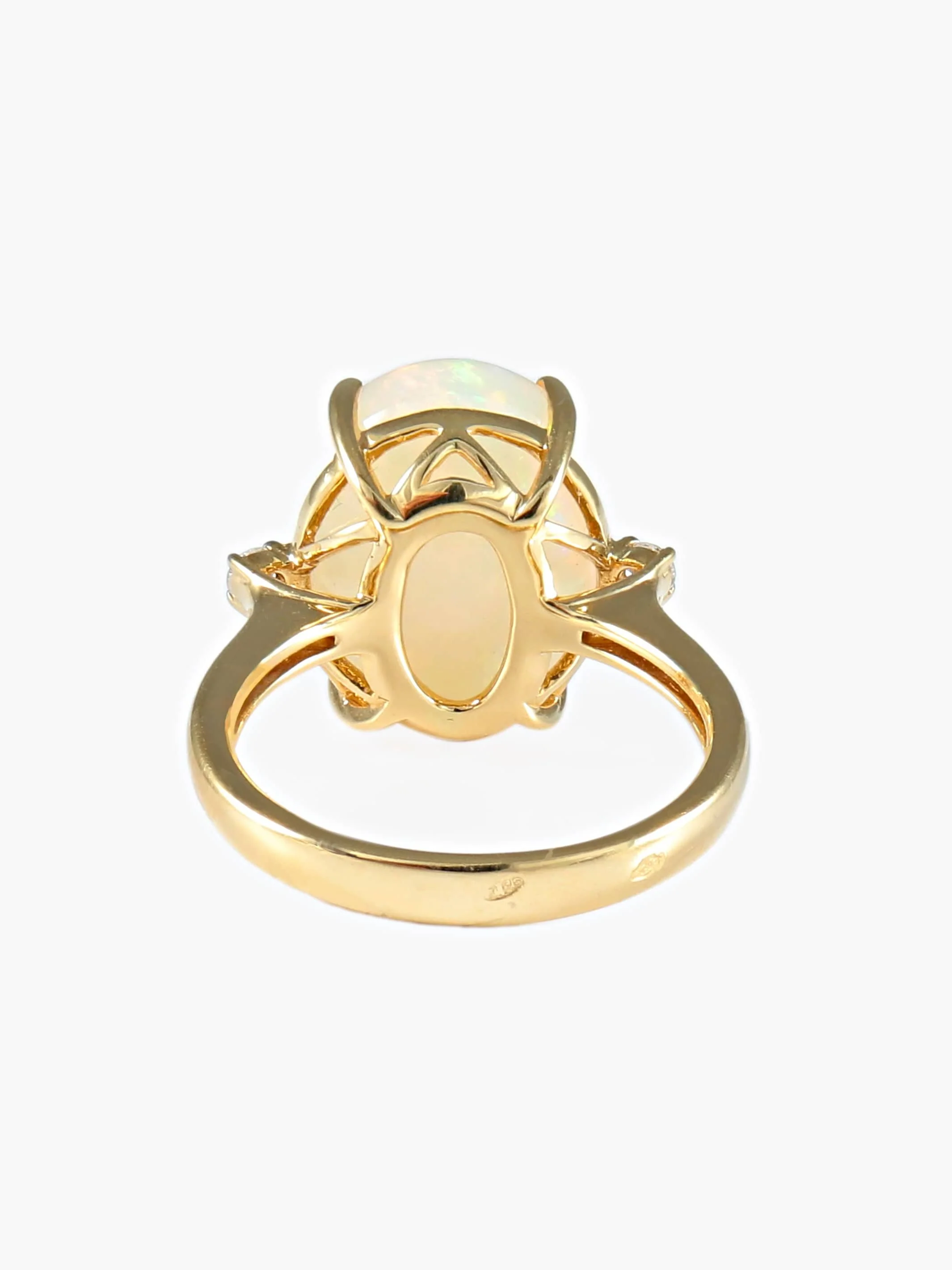 Opal cabochon ring - Image 6